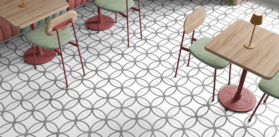 45X45 COMPASS GREY MATE