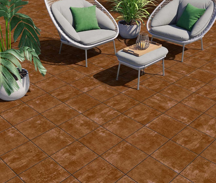 33,3X33,3 EXT. AINSA CUERO MATE